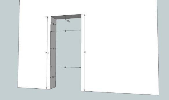 Comment prendre les mesures pour un bloc-porte - Bourguignon Bois